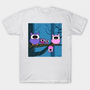 Forest Owls T-Shirt